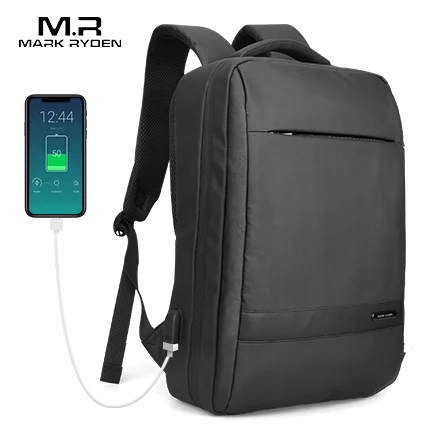 Mark Ryden мужской рюкзак с защитой от воровства USB 15,6 дюймов, сумки для ноутбука для мужчин, многослойная школьная сумка, Мужская Дорожная сумка Mochila - Цвет: 2.0