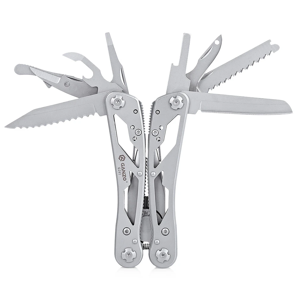 

Multitool Alicates G202 24 In 1 Multi Tool Pliers with Multi Specification Screwdriver Knife Kit For Climbing Hiking Home Use