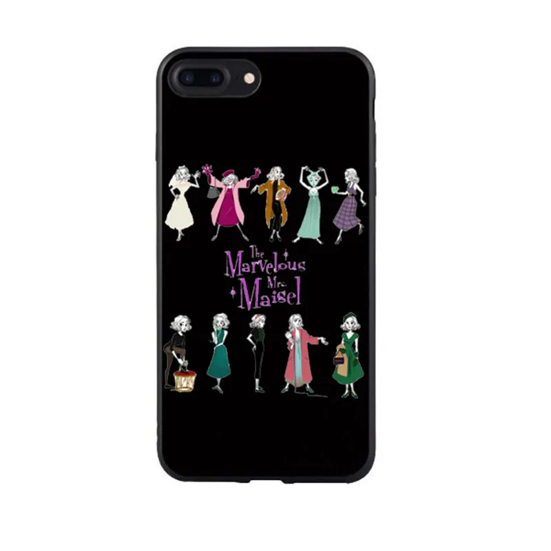 The wonderful Mrs Maisel Top detalwet Popular Caso de Telefone Celular Capa for o iphone8 7 6 Plus 11 XR X XS MAX Shell Coque|Бамперы| |