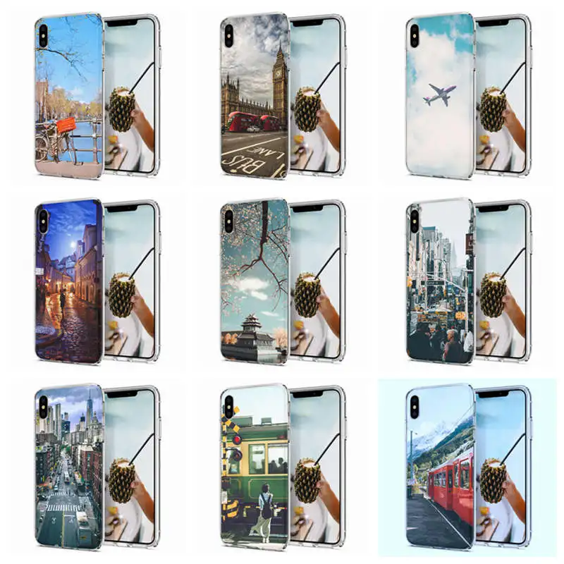 Мягкий чехол для телефона iPhone X XS XR чехлы из ТПУ Цветной силиконовый 6 7 Max E631 |