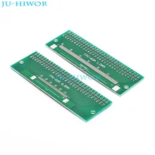 5pcs/lot Pitch 0.5MM & 1.0MM FPC-60P 60P FPC60P To Pitch 2.54MM DIP60 FPC Adapter To DIP PCB Pinboard SMD Converter
