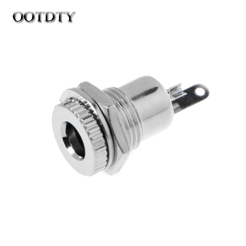 

OOTDTY 5.5 mm x 2.1mm DC Power Jack Socket Female Panel Mount Connector dorp shipping