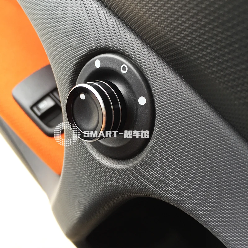 Автомобильные аксессуары 2015 2017 Smart 453 Fortwo Forfour кольцо с ручкой зеркала заднего