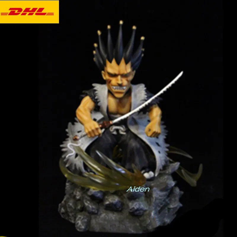 7 &quotBLEACH статуя душа общество бюст Gotei 13 полноразмерный портрет Kenpachi Zaraki GK фигурка