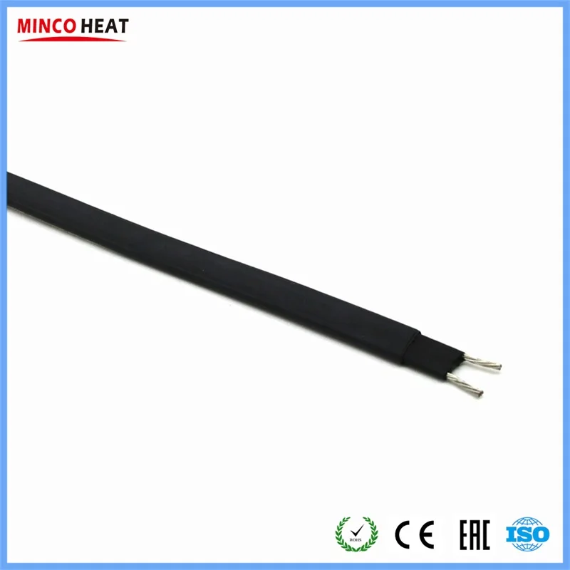 

30m Self regulating Heating Cable Price Cheap 2 Core Flat Self Regulating Cable for Freeze Protection PPR Water Pipes