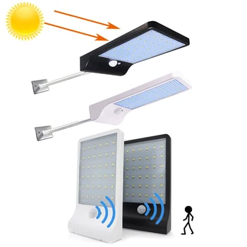 

36 LED Solar Power Street Light PIR Motion Sensor Lamps Outdoor Street Waterproof Wall Light 450LM Garden Security Lamp