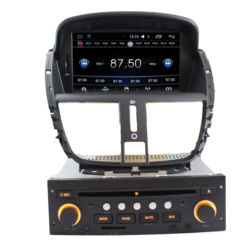 Discount Android 6.0 Car DVD Player for Peugeot 207 SW CC 2007 2008 2009 2010 2011 2012 2013 2014 car radio stereo gps Navi BT wifi 3/4G 2