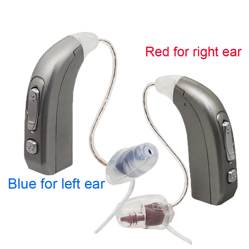 

High powerful RIC mini rechargeable hearing aid digital with intelligent adaptive noise reduction Acoustic audiophone MY-33
