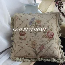 1" x 18" ручной работы кружево подушка ручной работы розы подушку без вставки