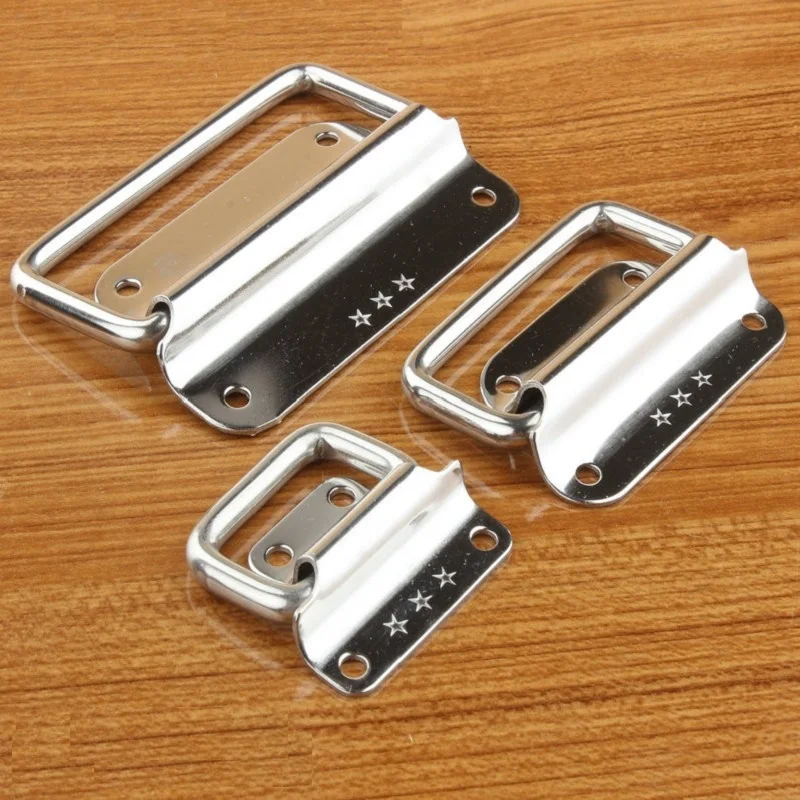Stainless steel folding handle TAB Suitcase handle Box handlein Hooks
