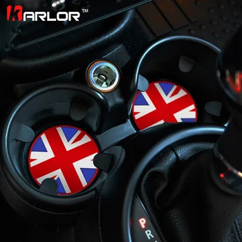 

For MINI COOPER USEFUL CUP SHOCKPROOF Silicone MATS NON-SLIP Pads mini one cooperS Clubman Countryman R55 R56 R57 R60 F55 F56