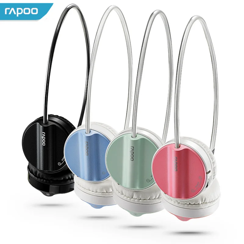 Беспроводные Bluetooth наушники Rapoo H6020 улучшенная гарнитура для мобильного