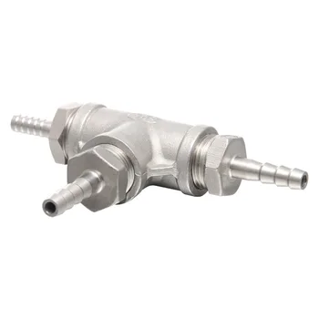 

KEG STORM Stainless Steel Inline Aeration/Oxygenation Diffusion Stone 2 Micron - 1/2" MPT Bar Accessories