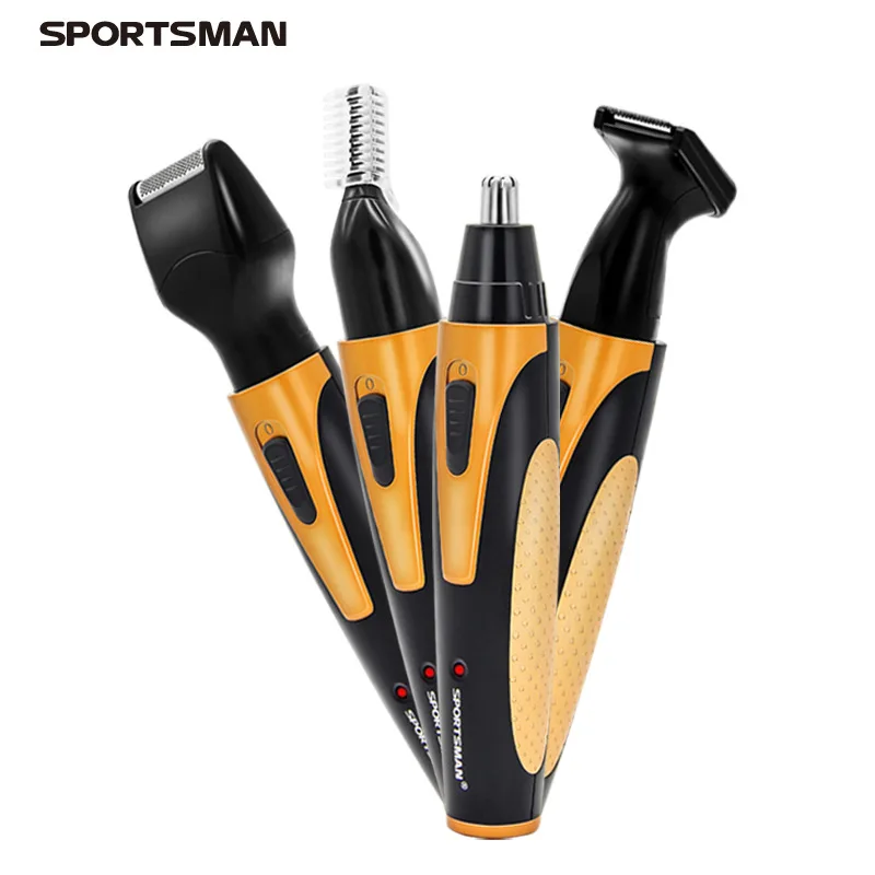 

110V US Plug Electric Male Nose Hair Trimmer Charging Shaver Nose Hair Clipper Mini Shaving Eyebrow Knife Set Multi-function