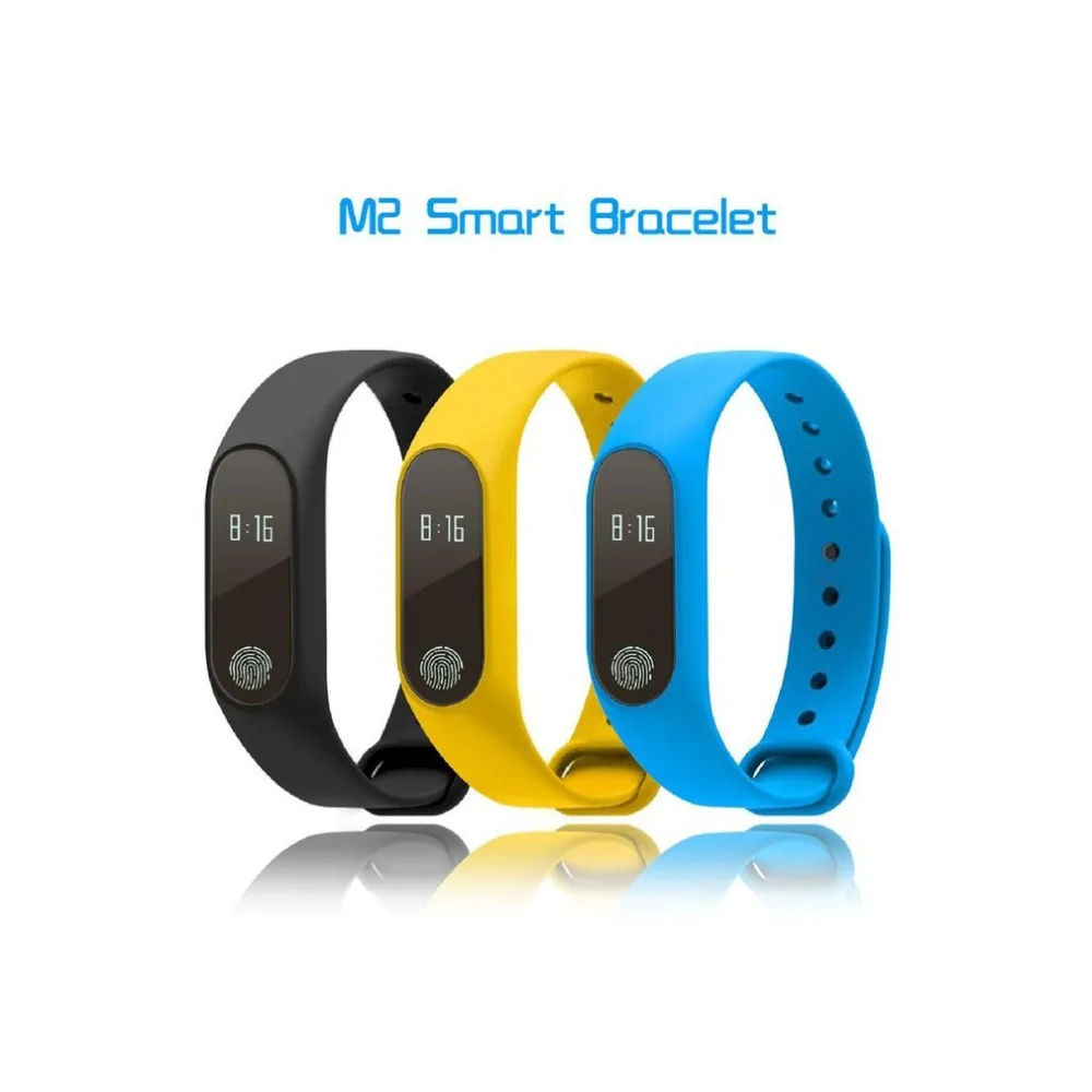 

M2 Smart Wristband Sports Step Monitoring Call Reminder Waterproof Sports Heart Rate Bracelet Smart Bracelet