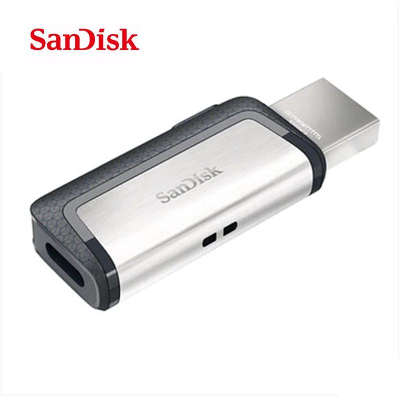 Оригинальный sandisk Extreme Тип-C 128 ГБ 64 ГБ двойной OTG USB Флешка 32 ГБ Накопитель USB Stick Micro USB Flash Тип C 16 ГБ