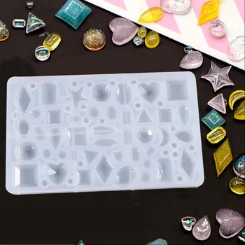 

229Pcs/set DIY Jewelry Casting Molds Tools Set Jewelry Pendant Bracelet Making Mould Earring Molds Epoxy Craft Tools