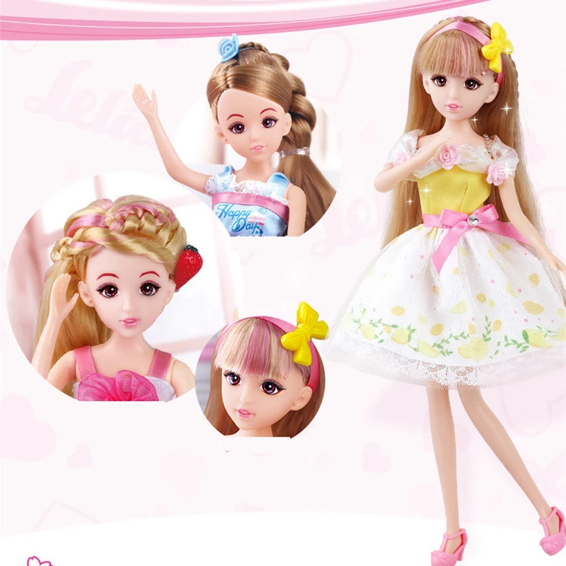 1 шт. Кукла kawaii Lelia модные куклы для девочек игрушки суставы можно сгибать милая