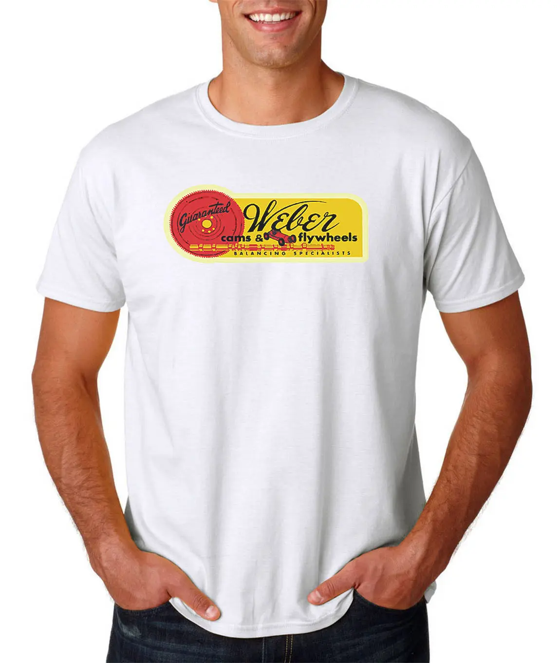 er Guaranteed T Shirt Cams Flywheels Crane Hot Rod Vintage