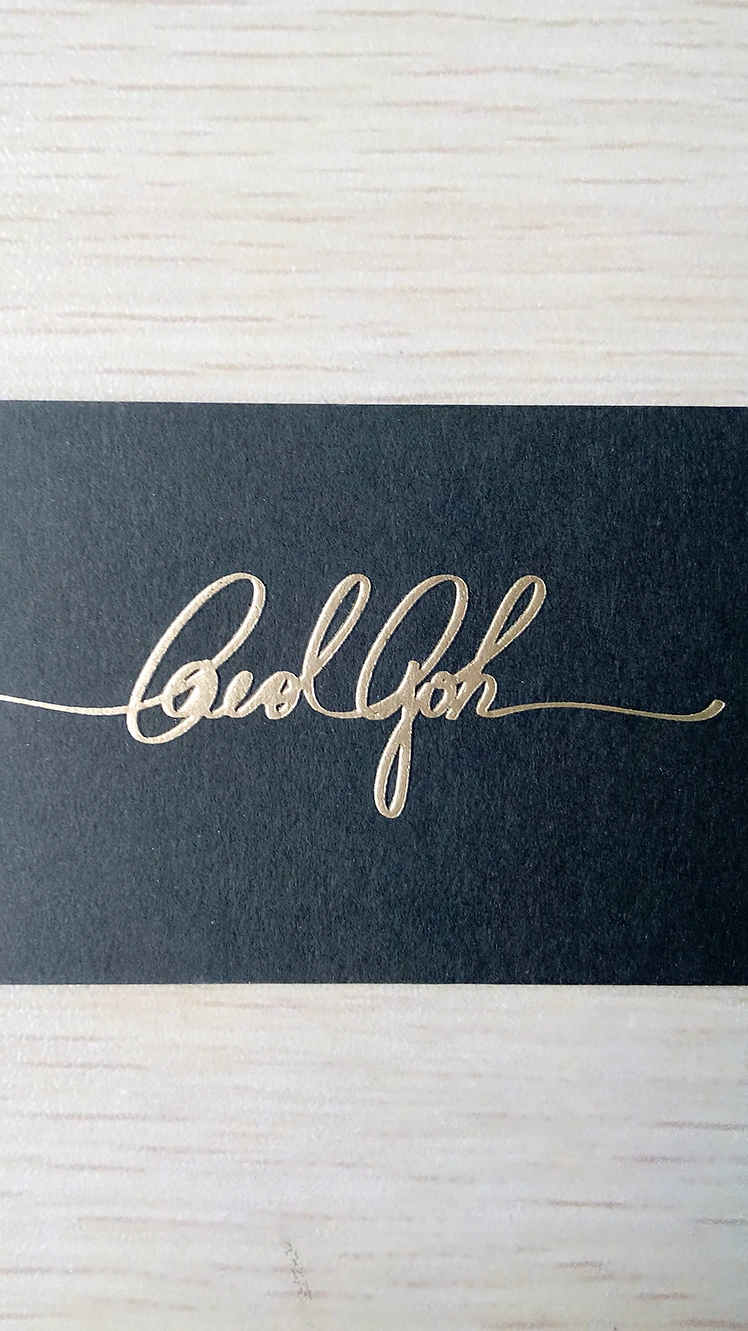 Hot Sale Customized Gold Foil Business Cards High End Hot Sale Customized Gold Foil Business Cards High End