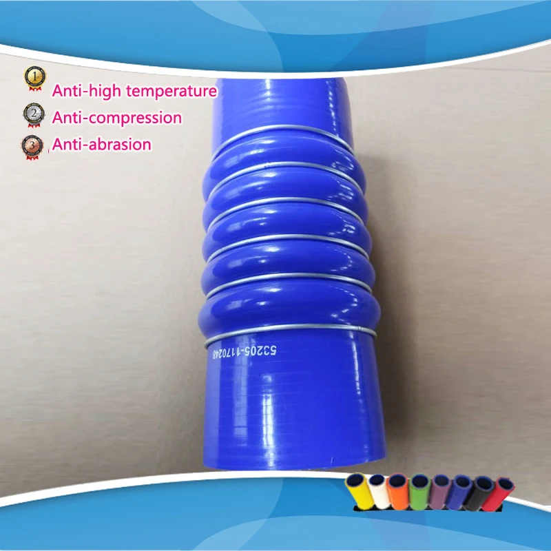 

id 100mm Auto silicone hose for KAMAZ OEM 53205-1170248