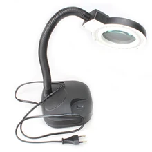High Quality Magnifying Glass LED Light Lamp Desk Magnifying LED Table Light Magnifier M25