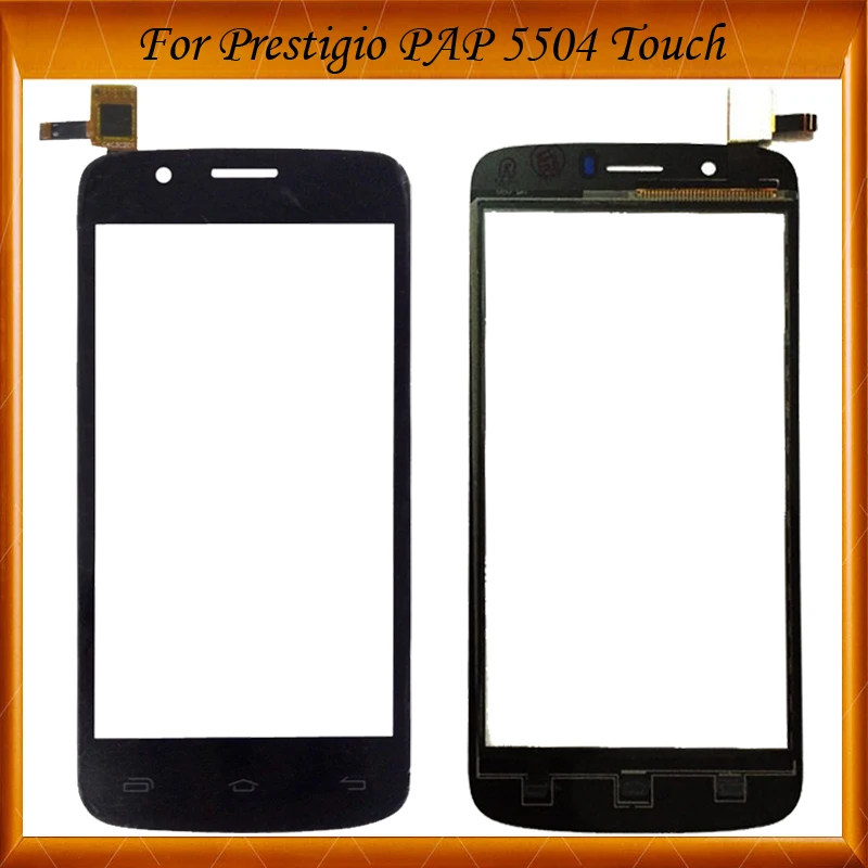 Сенсорный экран дигитайзер панель переднее стекло датчик для Prestigio MultiPhone PAP5504 PAP
