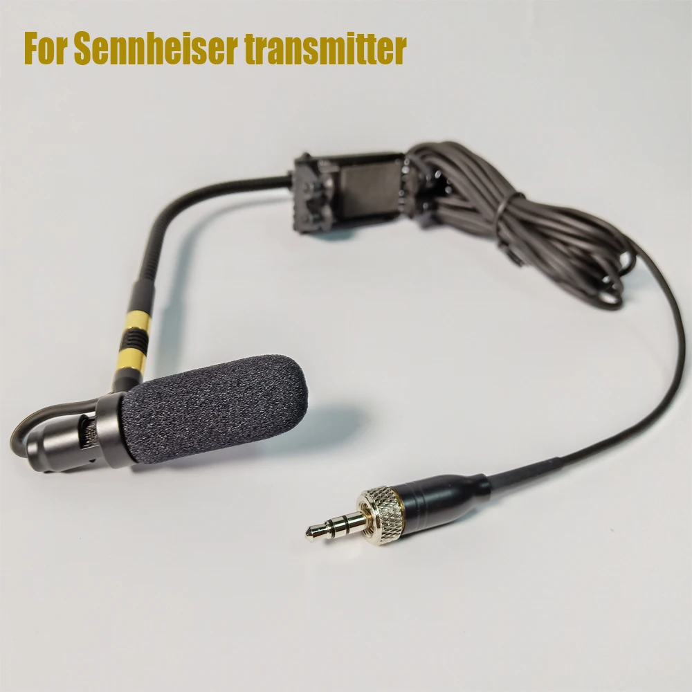 Акустическая Скрипка гусиная шея конденсаторный микрофон для Shure Senn heiser AK G Audio-Technica передатчик микрофон Беспроводная система