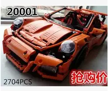 2016 New LEPIN 20001 2704Pcs Technic Series 911 GT3 RS Race Car Model Building Kits Blocks Bricks Toy Gift 42056 sports car boy