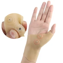 1 шт. силиконовый Магнитный Массажный артрит для большого пальца руки, поддержка запястья, облегчение боли, перчатки, корректор давления, терапия