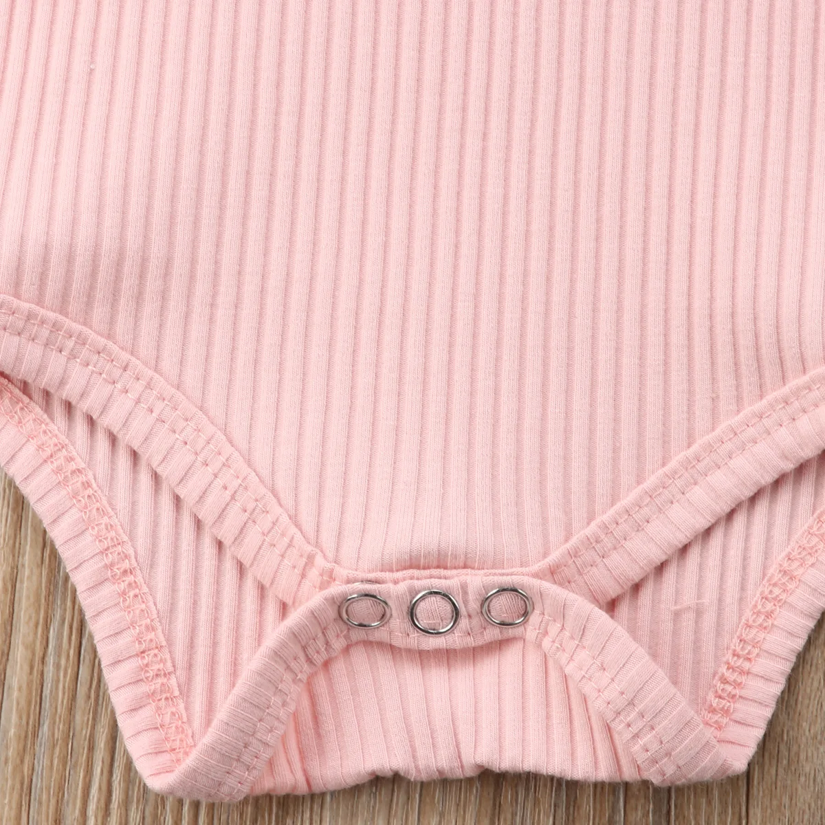 Emmababy прекрасные милые дети для маленьких девочек мальчик воротник короткий рукав комбинезон в рубчик одежда Летние Боди Прямая доставка