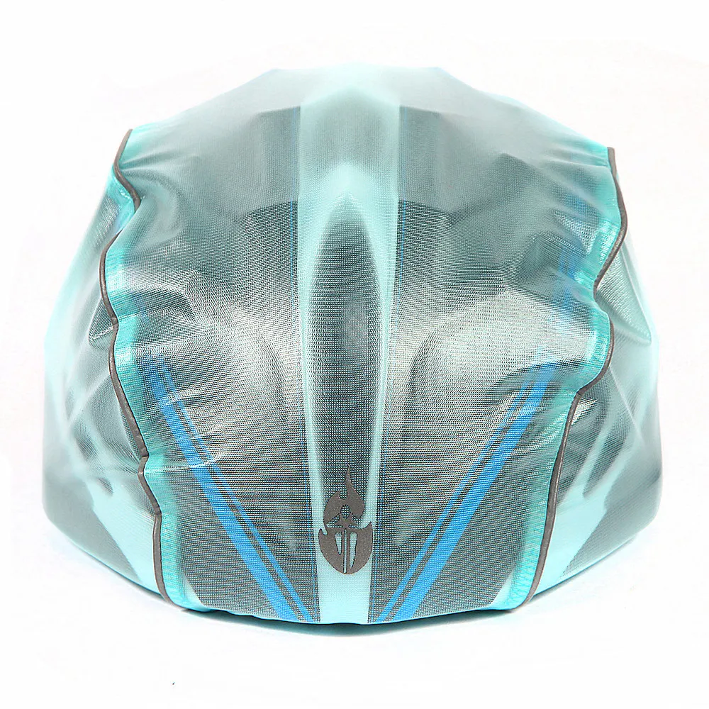 WOSAWE мотоциклетный шлем Кепка дышащая Голова Крышка быстросохнущая ветрозащитная водонепроницаемая крышка шлема Велоспорт гоночная езда MTB Дорога - Цвет: Небесно-голубой