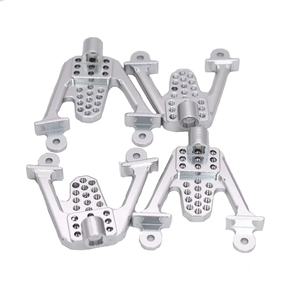 4pcs/set Aluminum Front & Rear Shock Mount Lift Kit Set Shock Tower For 1/10 RC Crawler Axial SCX10 Upgrade Part 4pcs/set Aluminum Front & Rear Shock Mount Lift Kit Set Shock Tower For 1/10 RC Crawler Axial SCX10 Upgrade Part