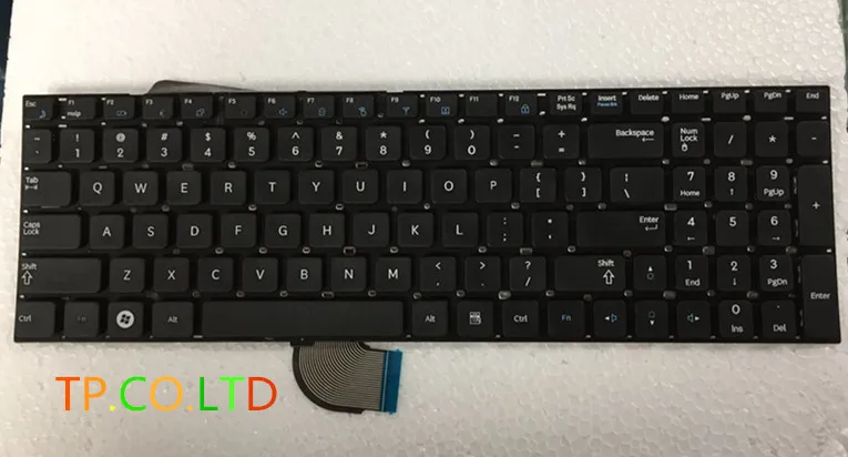 Новая клавиатура для ноутбука Samsung SF510 RF510 RF511 SF511 QX530 US черная раскладка бесплатная