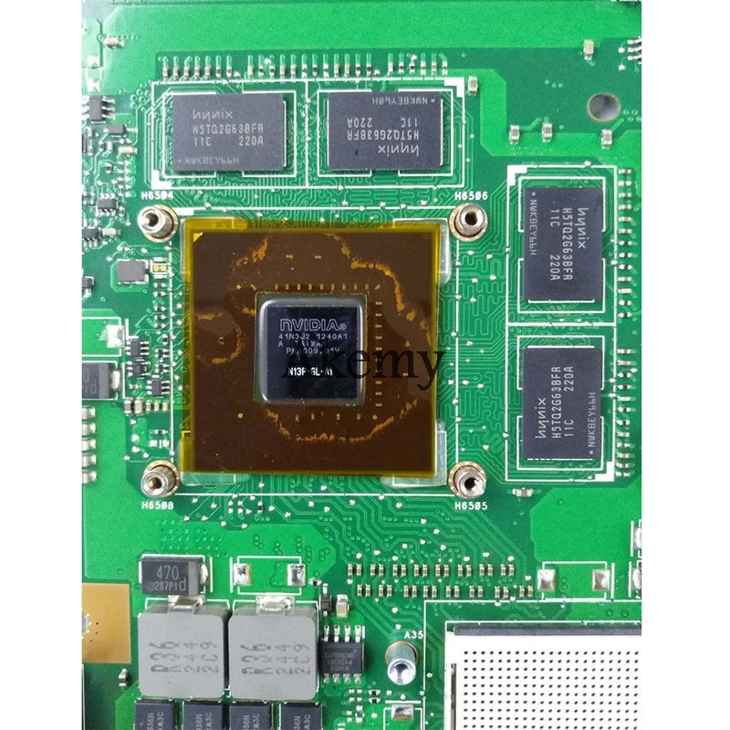 Akemy N76VZ материнская плата для ноутбука For Asus N76VM N76VJ N76V протестированная