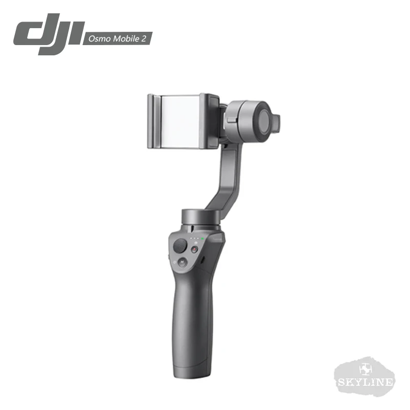 DJI Osmo Mobile 2 ручной карданный 3-осевой Карманный шарнирный стабилизатор для камеры телефона стабилизатор для iPhone 8X samsung huawei Xiaomi гладкая