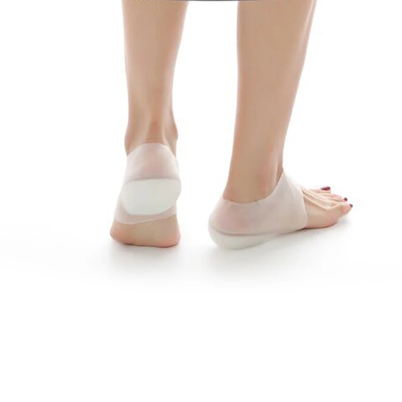 

Invisible Height Lift Heel Pad Sock Liners Increase Insole Pain Relieve Pad Increase Insole Cushion Height Lift Adjustable