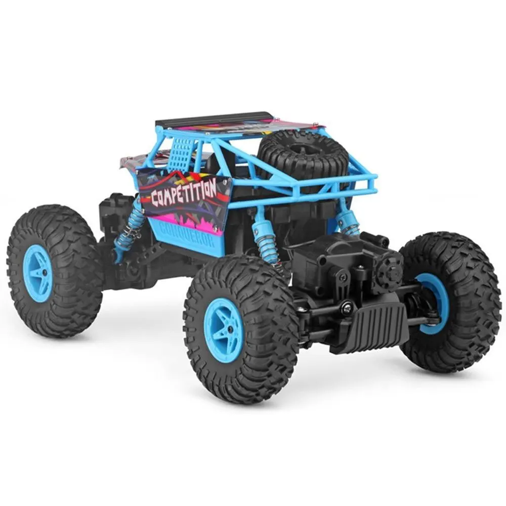 4WD 1:18 Racing Car Vehicle Radio Remote Control Buggy Dual Servos Rock Off-Road RC Crawl Truck Boys Gifts