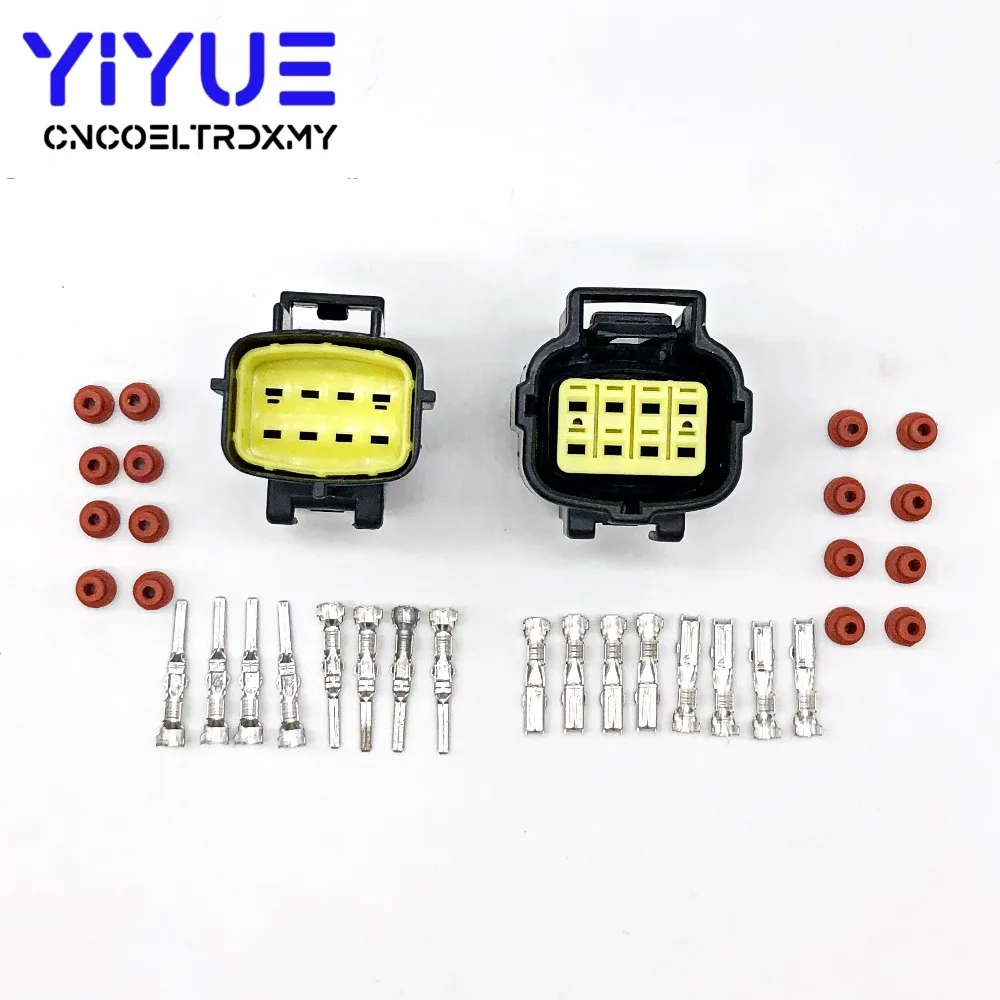 8 Pin 174984-2 174982-2 Female And Male Waterproof Wire Connector 