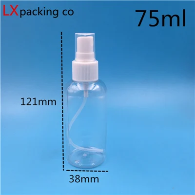 Garrafas de Perfume Lote Frete Grátis 60 100 120 150 ml Claro Plástico Retilable Spray Vazio Recipiente Cosmético Atacado 50 Pçs - 23 50 pçs lote frete grátis 50 60