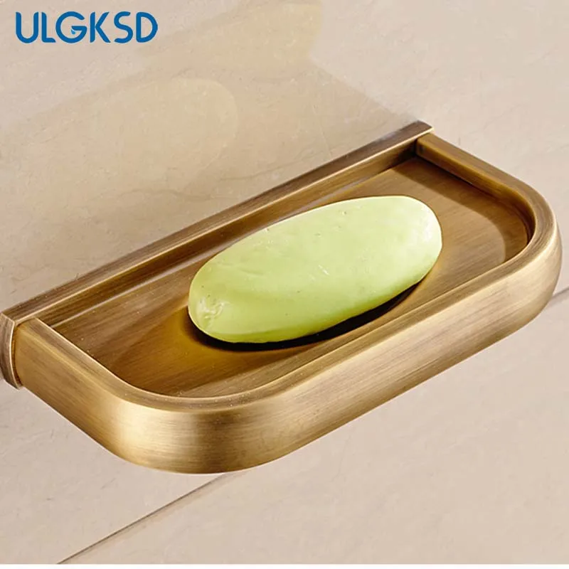 ULGKSD Wall Mounted Bathroom Hardware Soap Dish Holder ...
