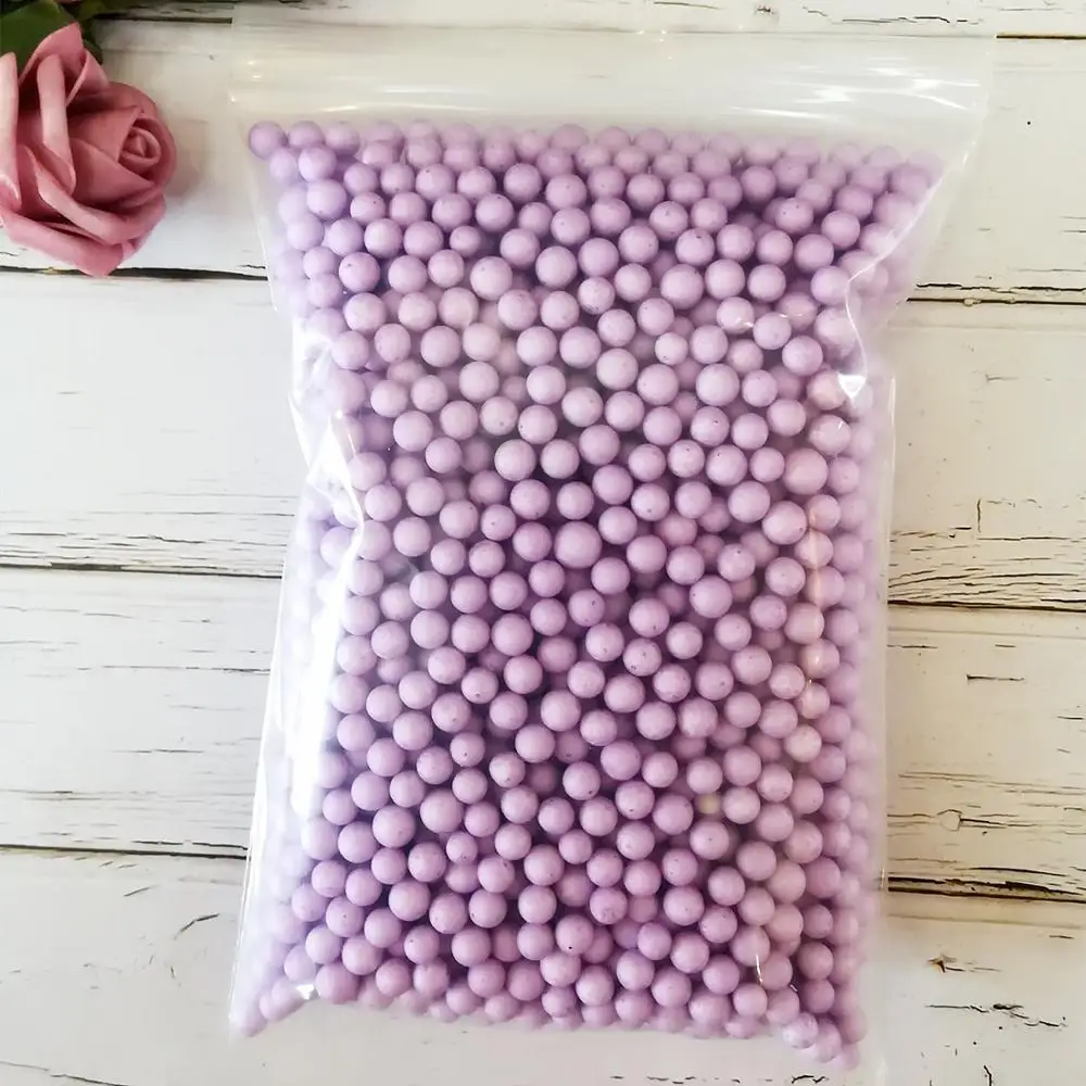 13g Color Snow Mud Particles Accessories Tiny Foam Beads Slime Balls Supplies 4