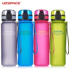 Protein shaker protein uzspace paar reisebecher tritan material mein sport trinkflasche 500 ml botellas fitness bpa frei