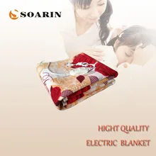 SOARIN электрическое нагревательное одеяло, одиночное электрическое одеяло, 220 В, электрическое одеяло s для кровати, плюшевое электрическое одеяло, 150x70 кровать с подогревом