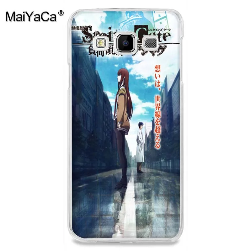 Классический чехол для телефона MaiYaCa Steins Gate Anime высокого качества Аксессуары samsung