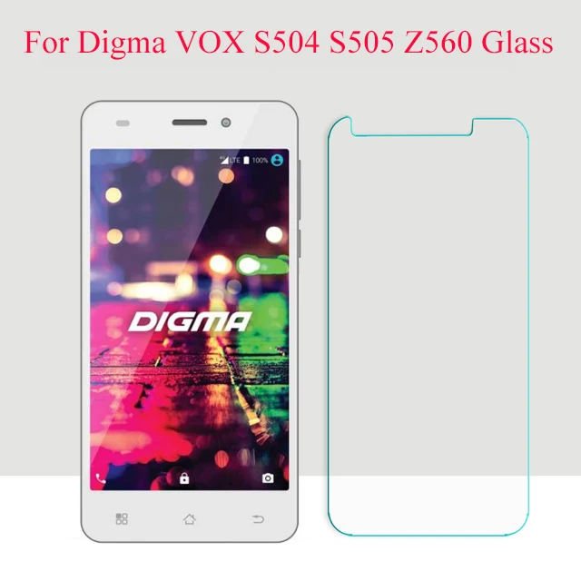 Для Digma VOX S504 S505 3G Защитная пленка из закаленного стекла Взрывозащищенная