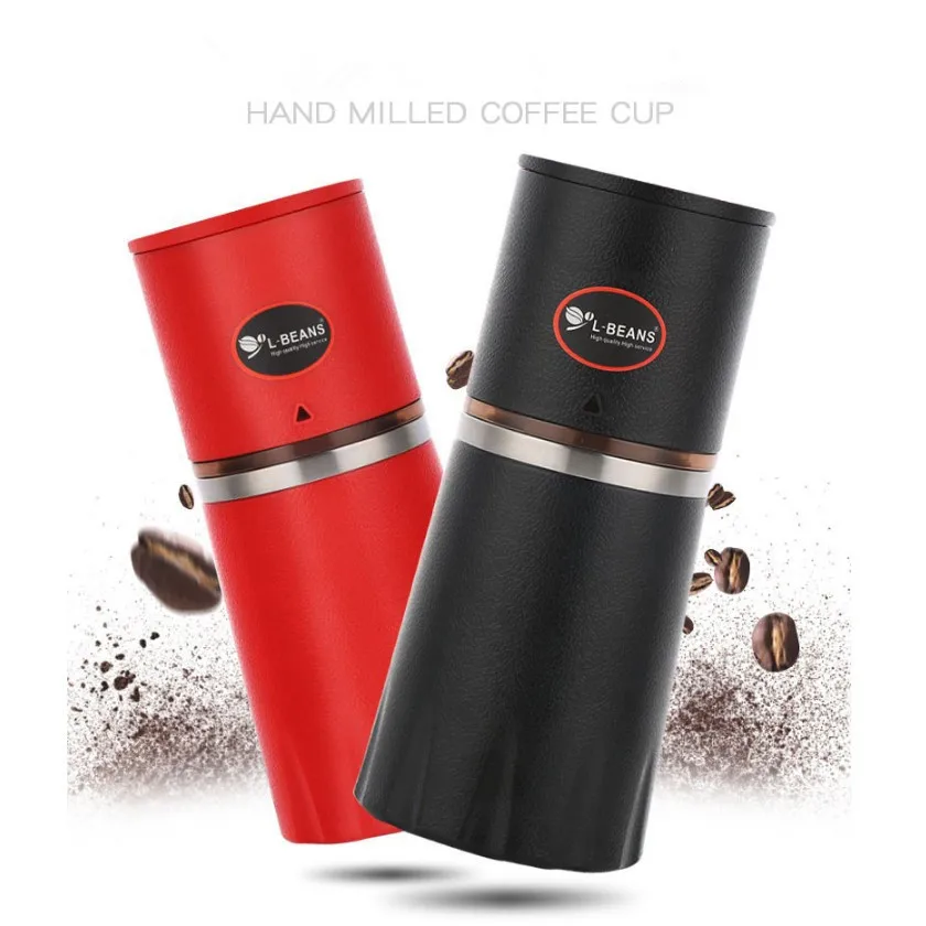 Шлифовальные кофе горшок путешествия портативный coffeeware 37 | Дом и сад