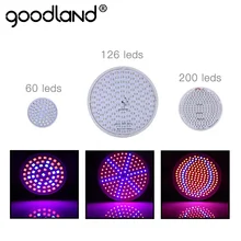 Goodland светодиодный светильник для выращивания, полный спектр, фитолампа E27, лампа для растений для комнатных гидропонных саженцев, цветов, фитолампа для выращивания палаток