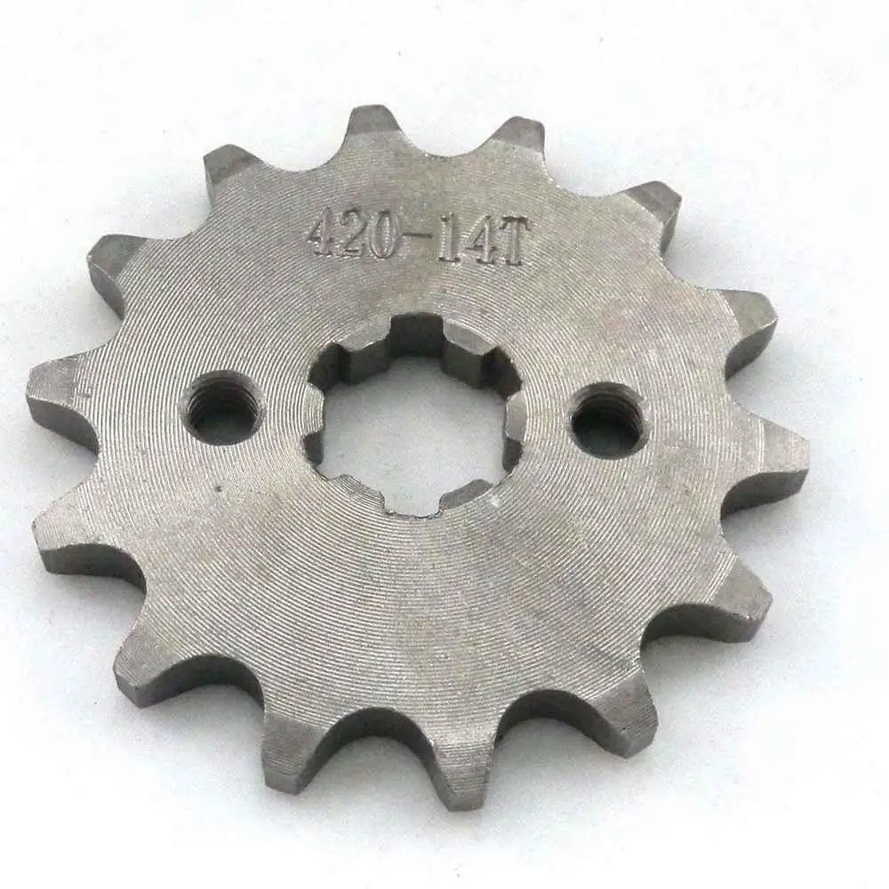 420 Chain Front Sprocket 12 13 14 15 16 17 tooth 17mm 20mm for PITBIKE