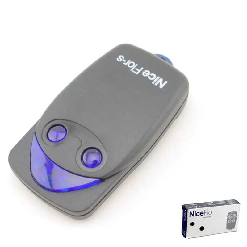 

Garage Door Opener Radio Control for NICE FLO2R-S flor-s NICE Remote Key FOB Transmitter 2 button Rolling code